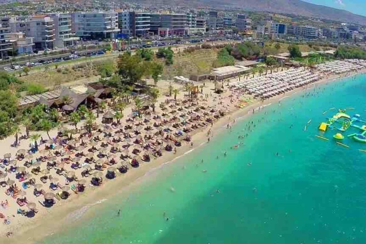 Paleo Faliro Athens Fully Equipped 2 Bedrooms 90 Sqm Big Apartment 200M To Free Beach Exteriör bild