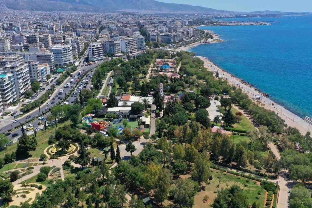 Paleo Faliro Athens Fully Equipped 2 Bedrooms 90 Sqm Big Apartment 200M To Free Beach Exteriör bild